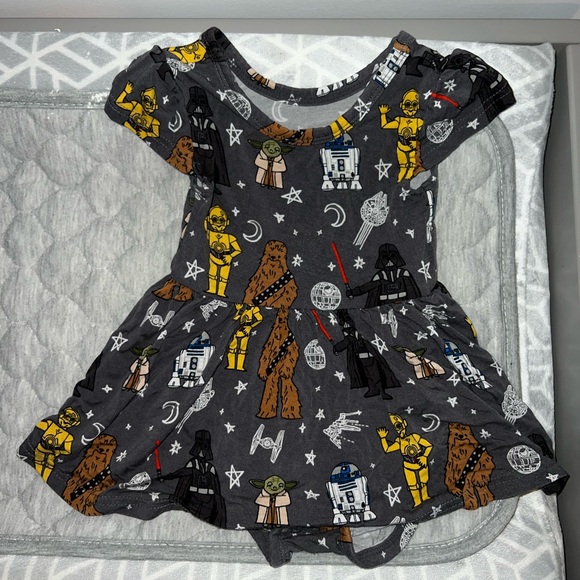 Little Sleepies Star Wars Skater Dress with Bodysuit - Picture 1 of 4